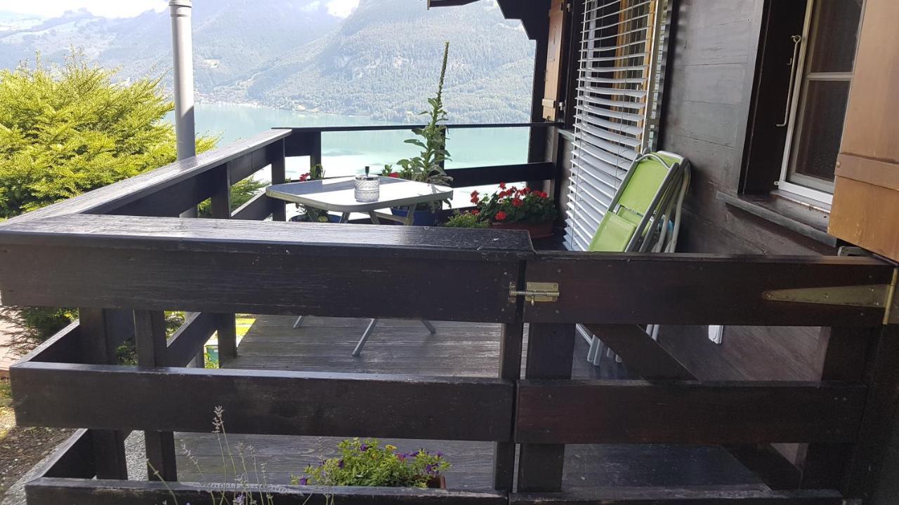 Traumhaftes Chalet Mit Seesicht Krattigen Екстериор снимка